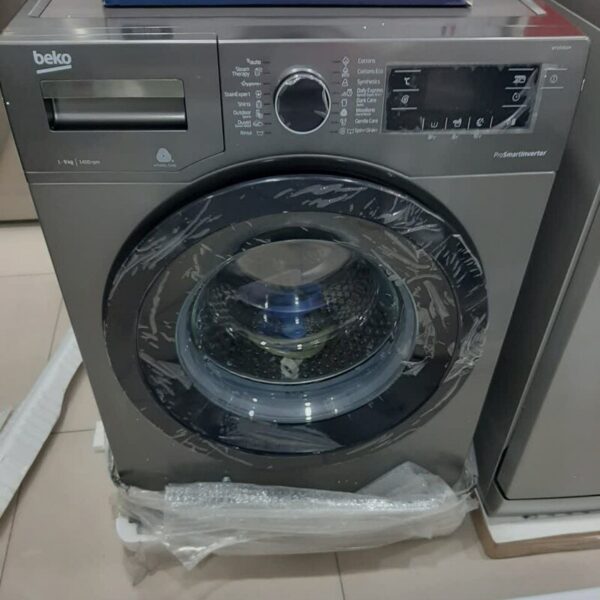 ماشین لباسشویی بکو 9 کیلویی سیلور مدل 9745