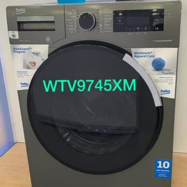 ماشین لباسشویی بکو 9 کیلویی مدل 9745